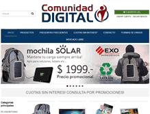 Tablet Screenshot of comunidaddigital.net